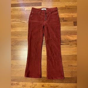 Madewell Cali Demi Boot with button fly. Size 23.